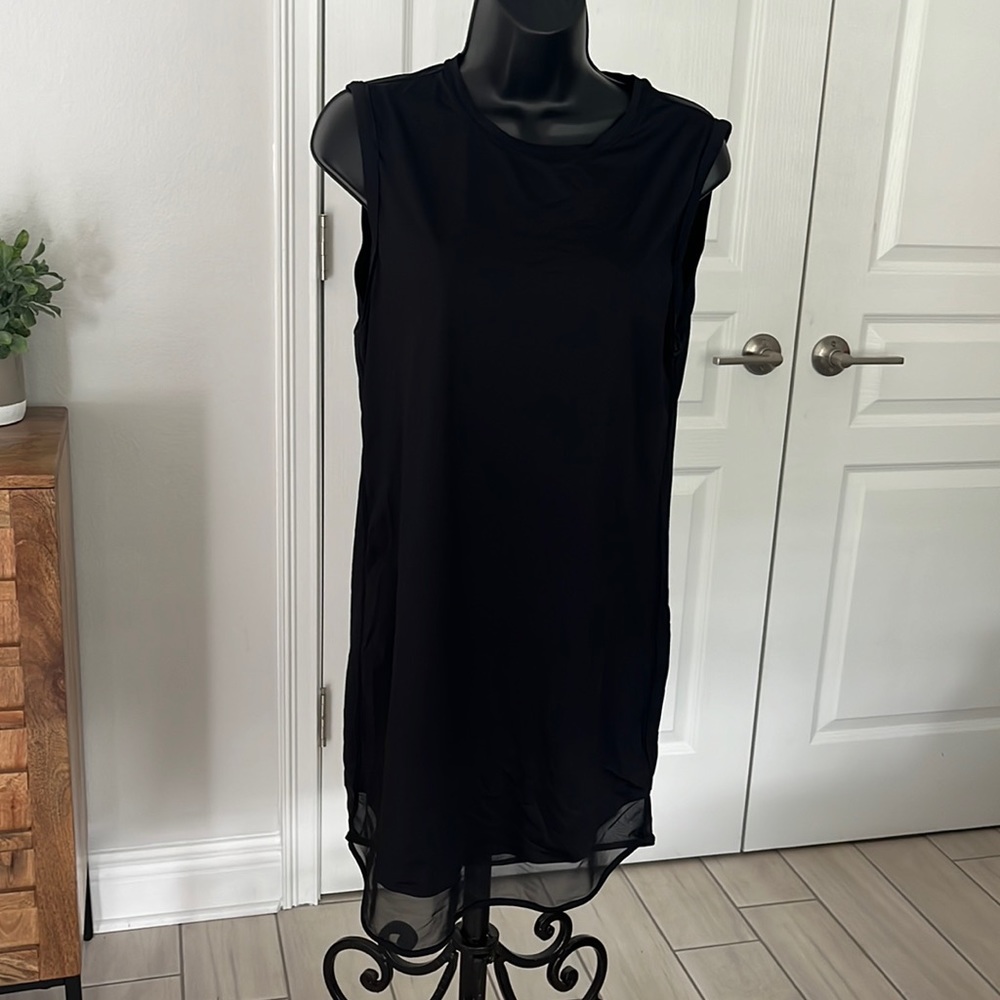 Athleta black dry fit dress